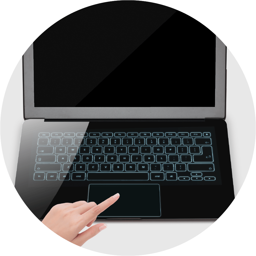ForceTouch Keyboard and Touchpad